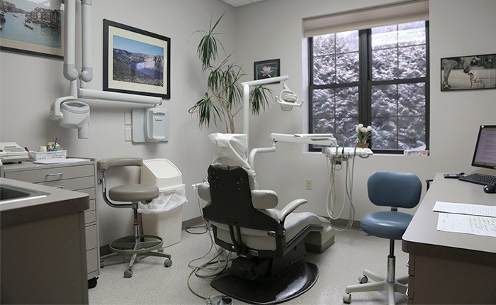 Dental exam room